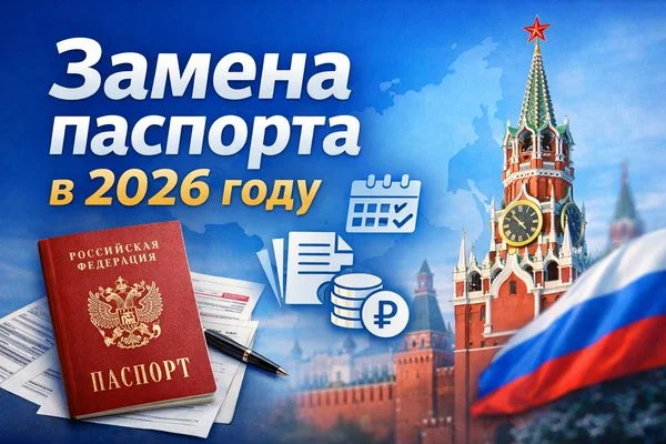 🛂 Замена паспорта в 2026 году: полная инструкция без ошибок и лишних действий